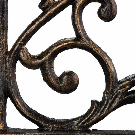 Cast iron bird bath