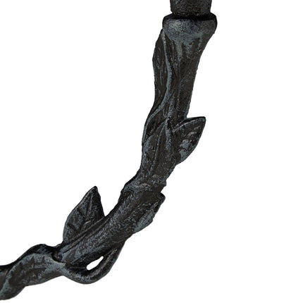 Cast iron bird bath for the wall
