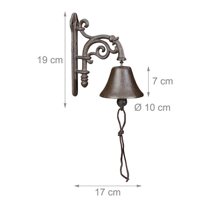 Cast iron doorbell