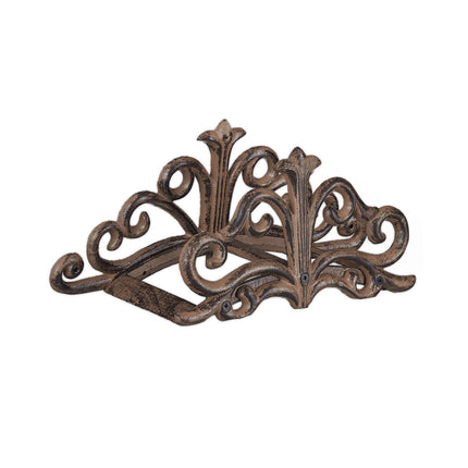 Cast iron hose holder for wall