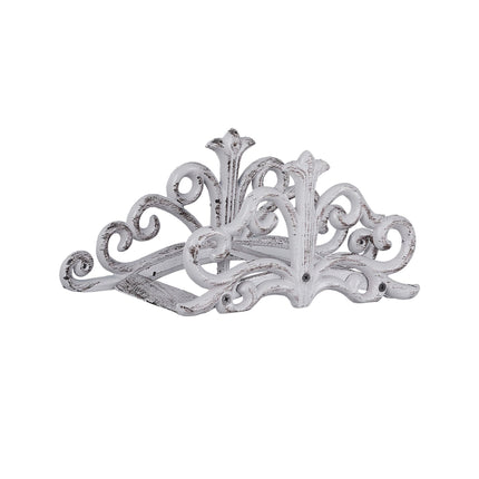 Cast iron hose holder for wall