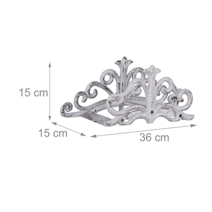 Cast iron hose holder for wall