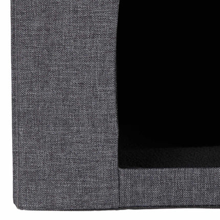 Cat Cave in Grey with Lid