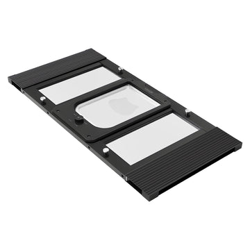 Cat Door for Window, 686-813 mm, 4-Way Lock, Aluminum Frame