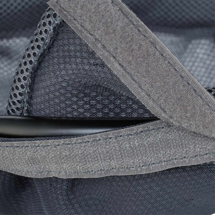 Cat Hammock Bed, 2 Tiers, Steel Frame, Grey Mesh