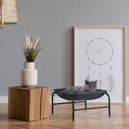 Cat Hammock Bed with Steel Frame and Mesh Surface