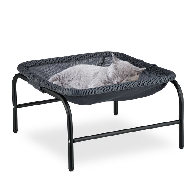 Cat Hammock Bed with Steel Frame and Mesh Surface