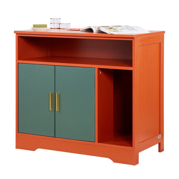Cat Litter Box Enclosure Cabinet, 31-Inch, Shelf Storage
