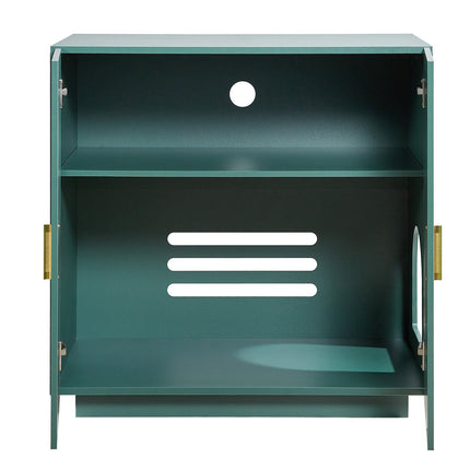 Cat Litter Box Enclosure Cabinet, 80 cm, Double-Door