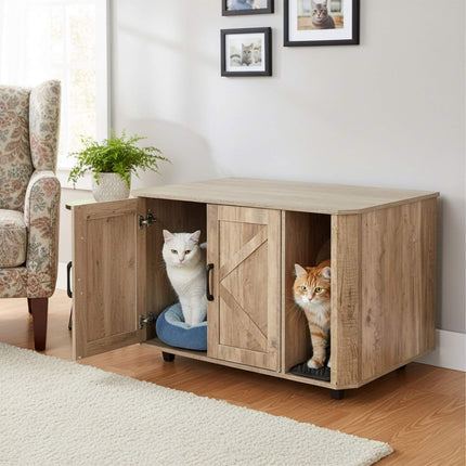 Cat Litter Cabinet – Discreet, Spacious, Multi-Functional
