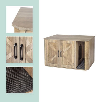 Cat Litter Cabinet – Discreet, Spacious, Multi-Functional