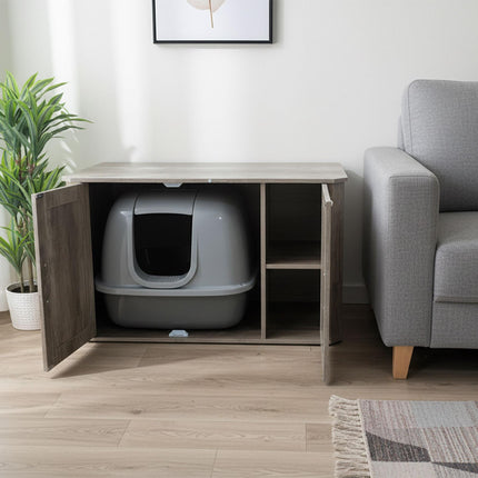 Cat Litter Cabinet – Discreet, Spacious, Multi-Functional