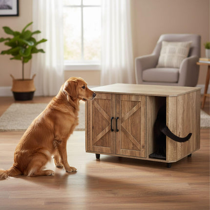Cat Litter Cabinet – Discreet, Spacious, Multi-Functional