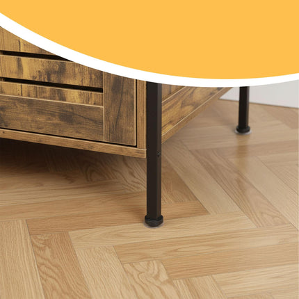 Cat Litter Cabinet with Cat-Head Entrance, Wood-Effect