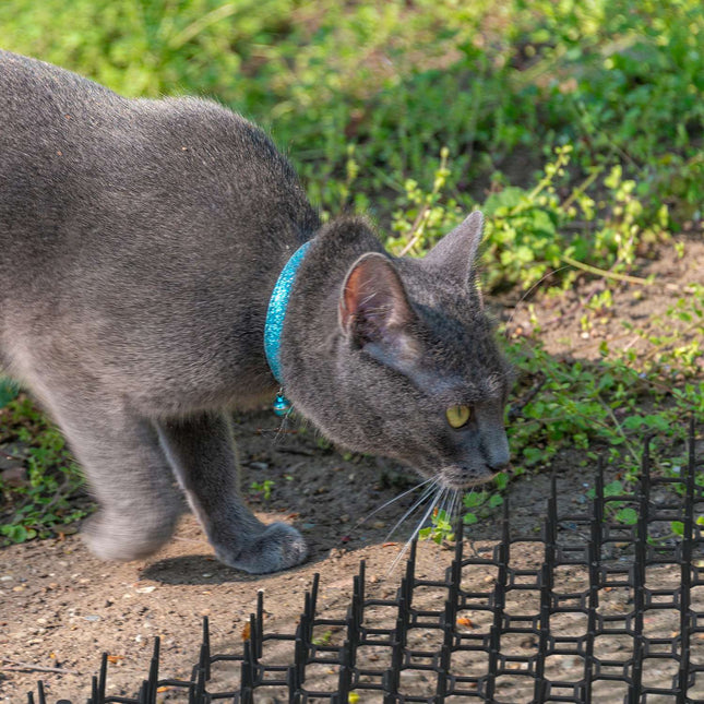 Cat Repellent Spike Mats, Set of 20 for Garden Use