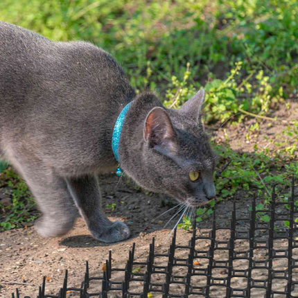 Cat Repellent Spike Mats, Set of 6 for Garden Use