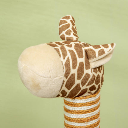 Cat Tower 101cm Giraffe Design with Tunnel & Jute Posts