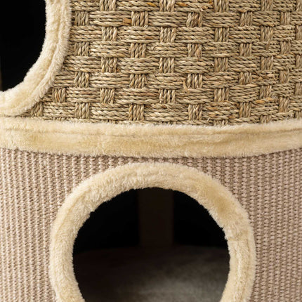 Cat Tower, 79cm, 3-Level Sisal Scratching Post