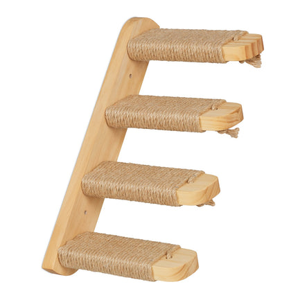 Cat Wall Stairs – 4 Steps for Climbing & Scratching