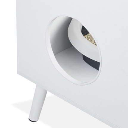 Cat cabinet for litter box