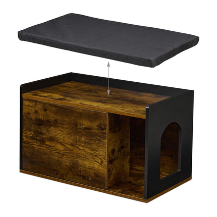 Cat cabinet in industrial design