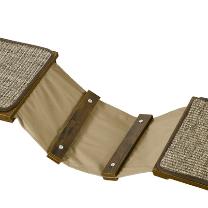 Cat Wall Climbing Set, 8 Piece Furniture with Sisal Scratcher