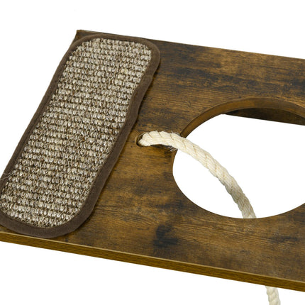 Cat Wall Climbing Set, 8 Piece Furniture with Sisal Scratcher