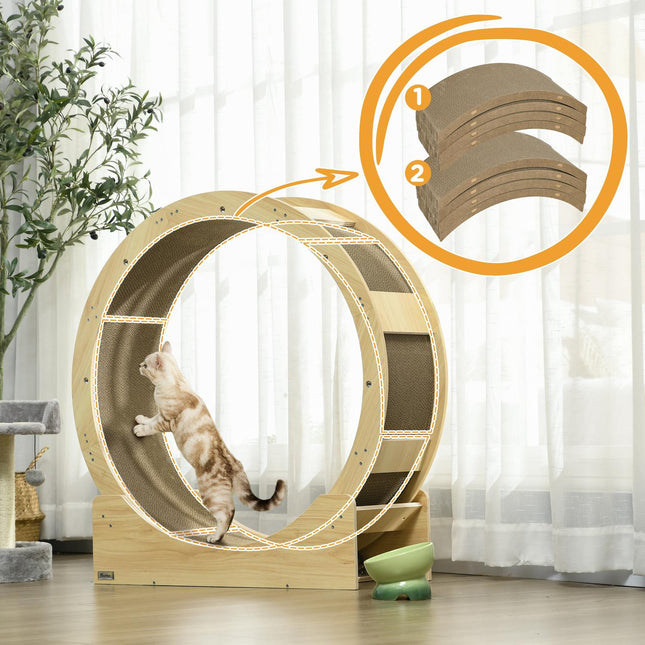 Cat Scratching Boards, Recyclable, Fits Cat's training wheels