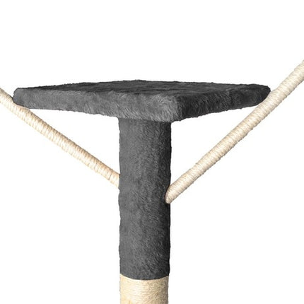 Cat tree 138 cm, gray