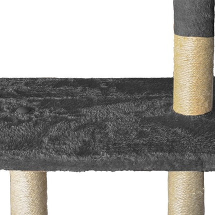 Cat tree 138 cm, gray