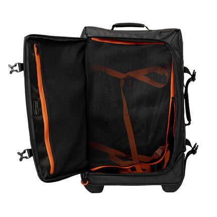 Cavalet Obsidian Cargo Medium Duffel Bag with Wheels 62 L, 67 cm, Black