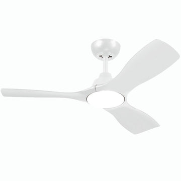 Ceiling Fan Light, Adjustable White LED, Ø106 cm, Remote-Controlled