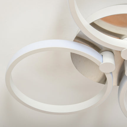 Living room Ceiling lamp, Metal & Acrylic, 56x47x8 Cm
