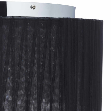 Ceiling lamp organza crystal black