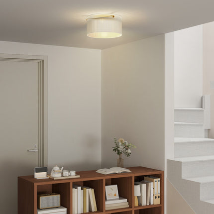 Ceiling Lamp, Acrylic Shade, Metal, Halogen/LED Compatible