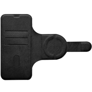 Celly Wally Mag Wallet Case iPhone 18 Pro Max and 17 Pro Max, MagSafe, Black