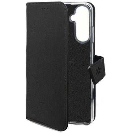 Celly Wally Wallet Case for Samsung Galaxy S26 FE 5G, Black, 3 Card Slots