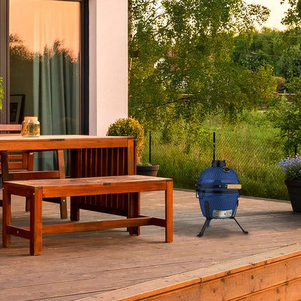 Ceramic Kamado Grill – Versatile for Grilling & Baking