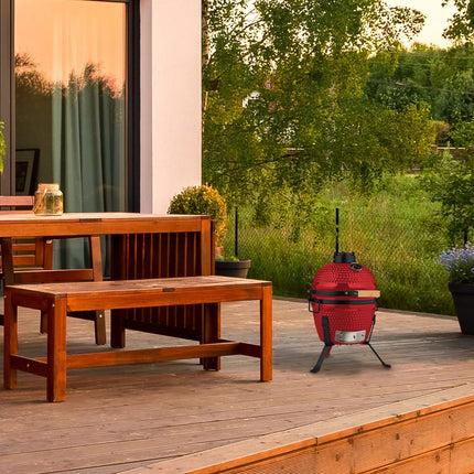 Ceramic Kamado Grill – Versatile for Grilling & Baking
