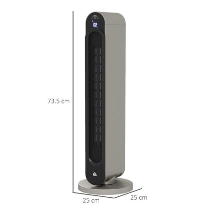 Ceramic Space Heater, Oscillating, 3 Modes, Timer