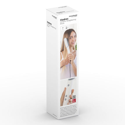 Ceramic Straightening Brush Hadres InnovaGoods