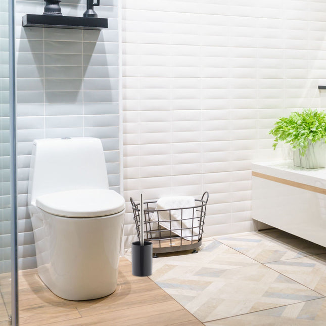 Ceramic toilet brush