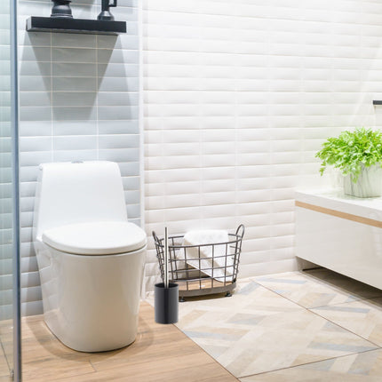 Ceramic toilet brush