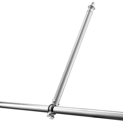 Chain Link Fence Extensions, 18 Pack, 27.4 In Height, No-Drill