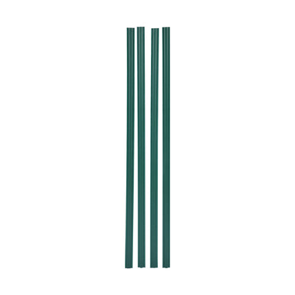 Chain Link Fence Privacy Slats, Bottom-Locking, 4 Ft, Green