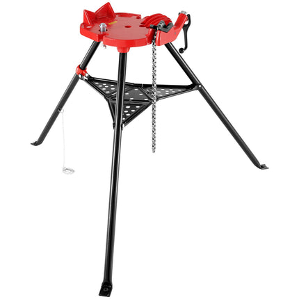 Chain Vise Tripod Stand, 1/8–6 in, 600 kg Capacity
