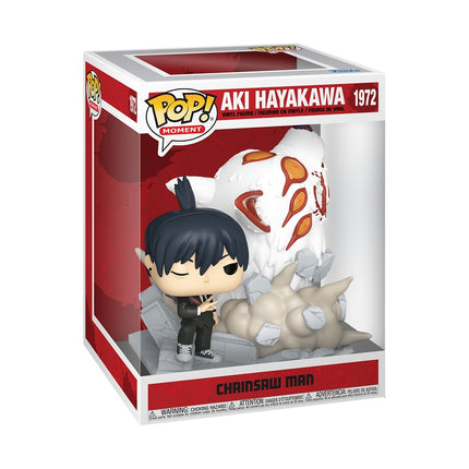 Chainsaw Man Aki Vinyl Figure with Fox Devil Design