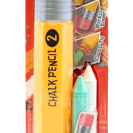 Chalkie Chalk Giant Pencil With 3 Chalks