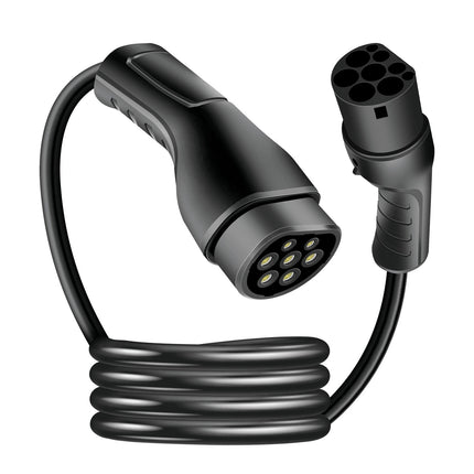 Charging cable Electric car Type 2 3-phase 32A 22kW 7.5m