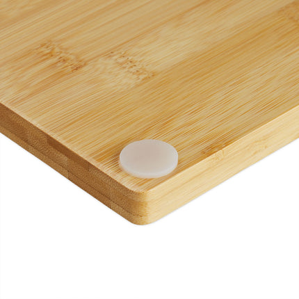 Cheese board in bamboo with accessories in 9 parts